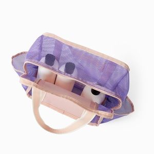 Thirty-One Mesh Caddy - Rose Pink & Purple Colorblock